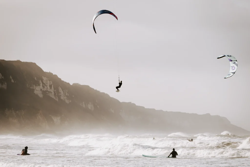 Reportage photo de sport nautique en Normandie